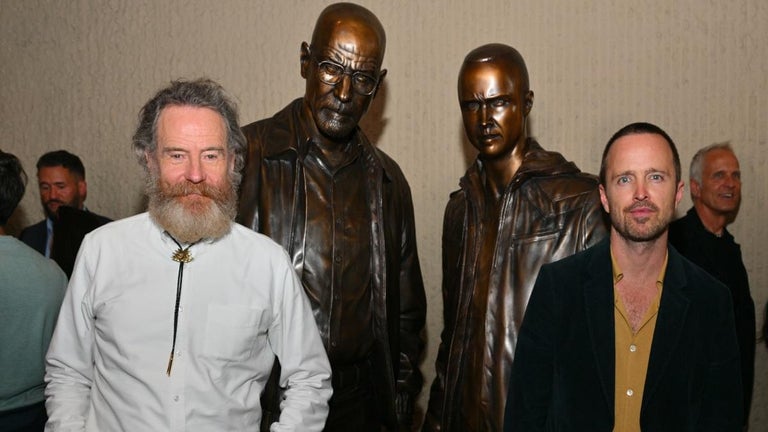 'Breaking Bad' Statues Unveiled in New Mexico With Bryan Cranston and Aaron Paul in Attendance