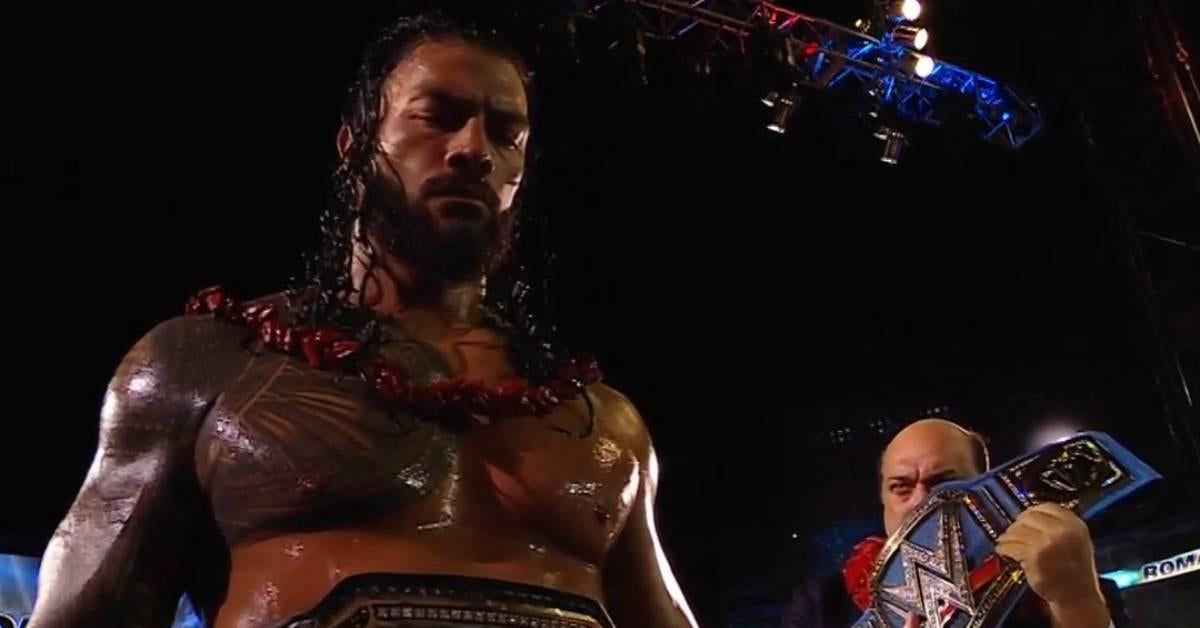 Roman Reigns Comments on His Viral Microphone Catch From WWE SummerSlam