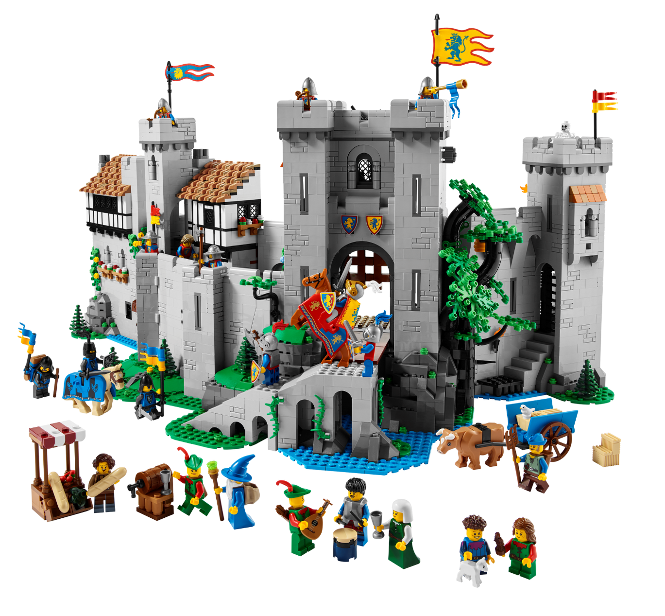 F.Kr. dagsorden mental Massive LEGO Icons Lion Knights' Castle Is On Sale Now