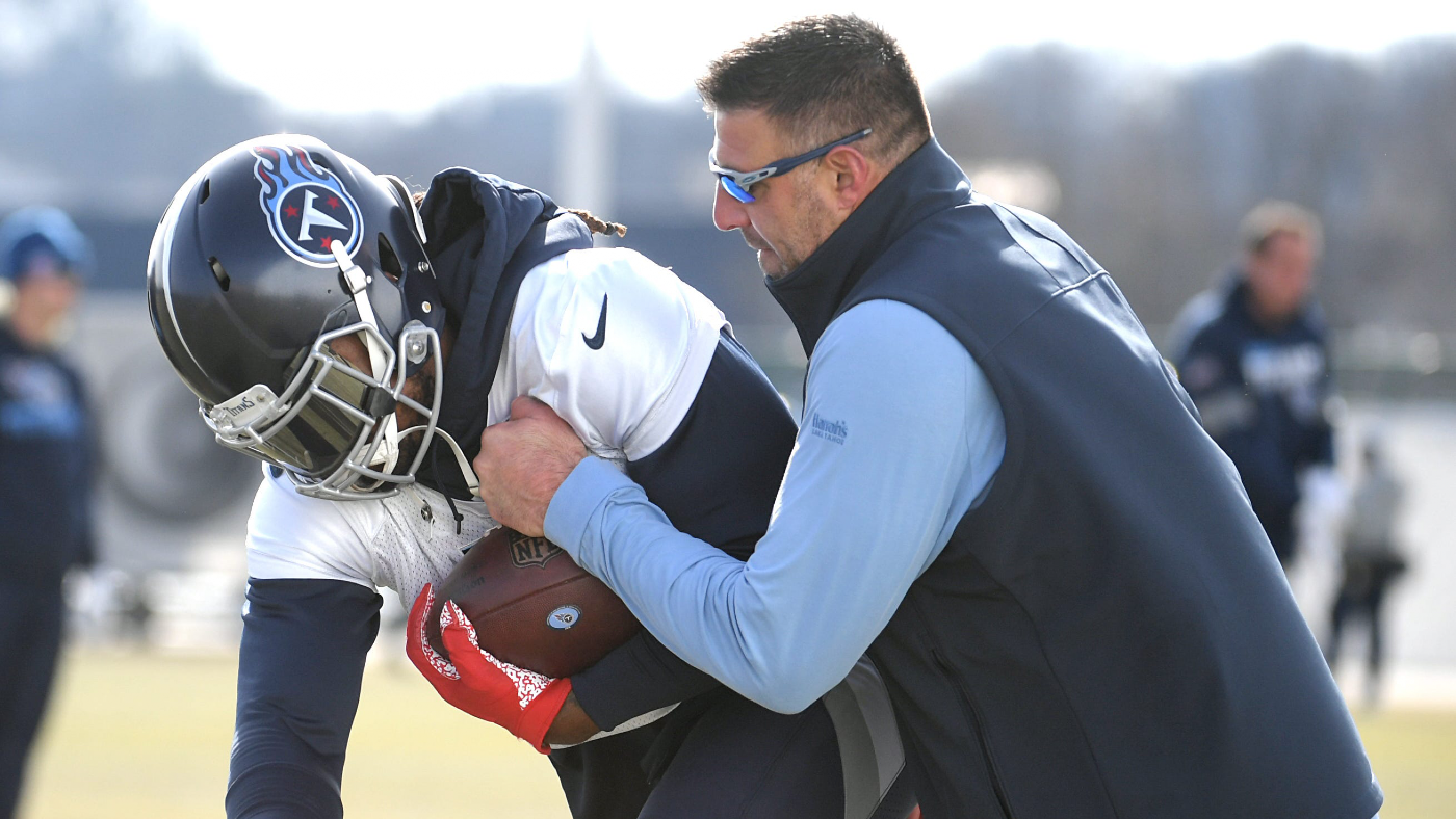 Titans fire head coach Mike Vrabel: Derrick Henry 'shocked' by departure, Taylor Lewan responds live on-air