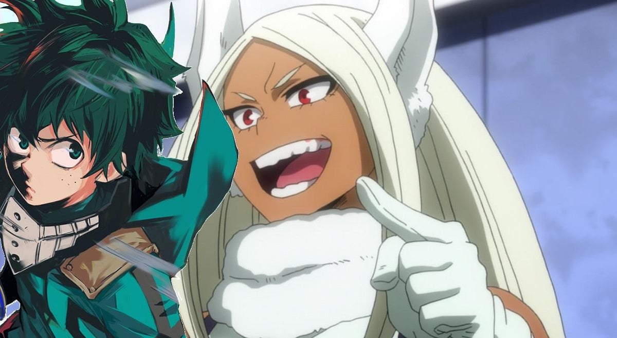 My Hero Academia Art Teams Up Izuku With Mirko At Last