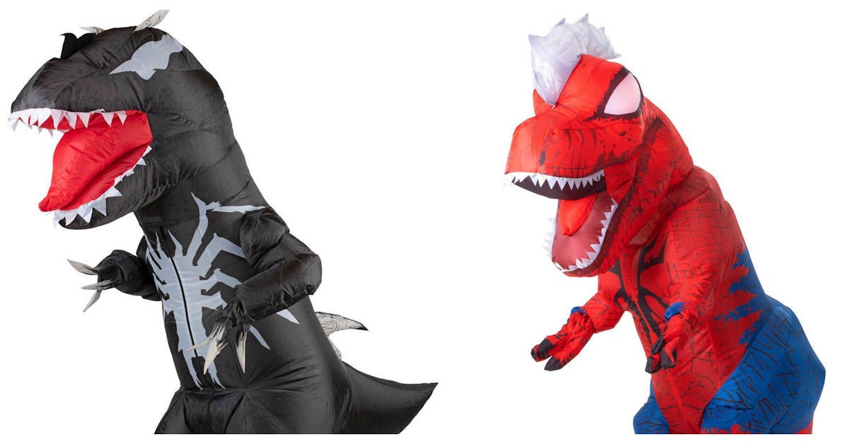 Spider-Rex-And-Venomosaurus-Inflatable-Costumes