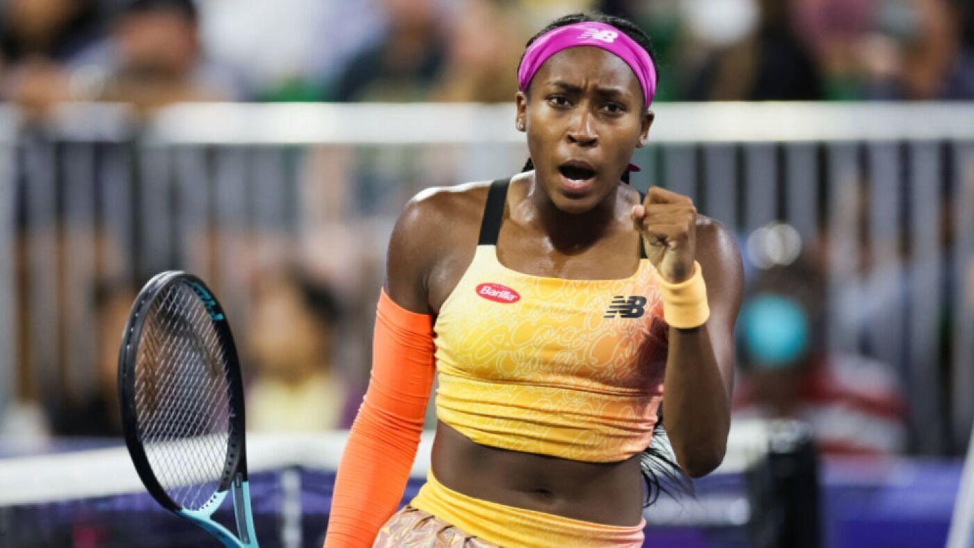 Coco Gauff defeats former world No. 1 Naomi Osaka in straight sets at Silicon Valley Classic