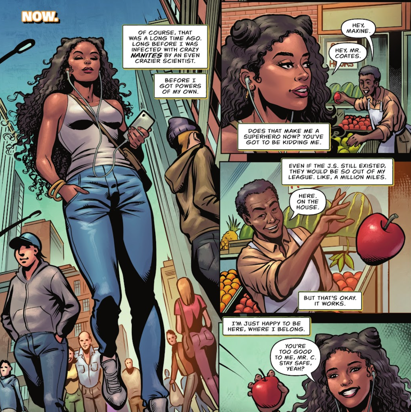 Black Adam: Non-Binary Performer Quintessa Swindell To Play Cyclone aka  Maxine Hunkel - Bounding Into Comics