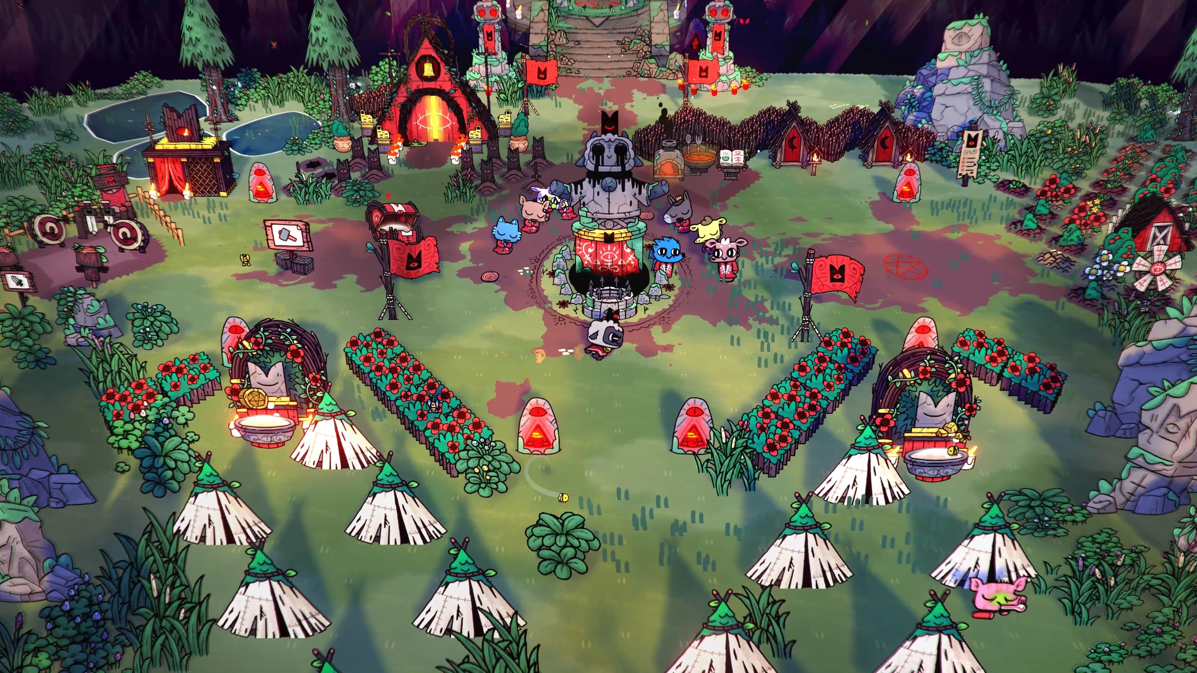 Cult of the Lamb Review: A Grand Clan Led by a Damned Lamb