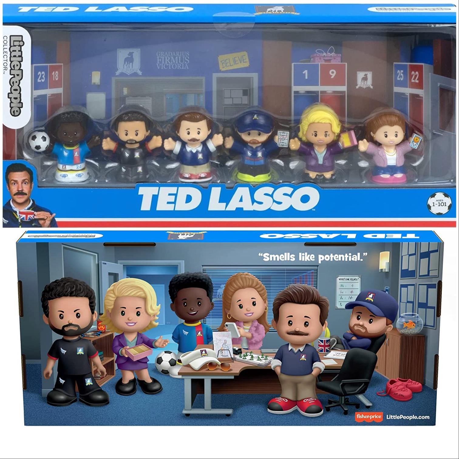 Fisher-Price Little People Collector Ted Lasso Special Edition Figure Set New