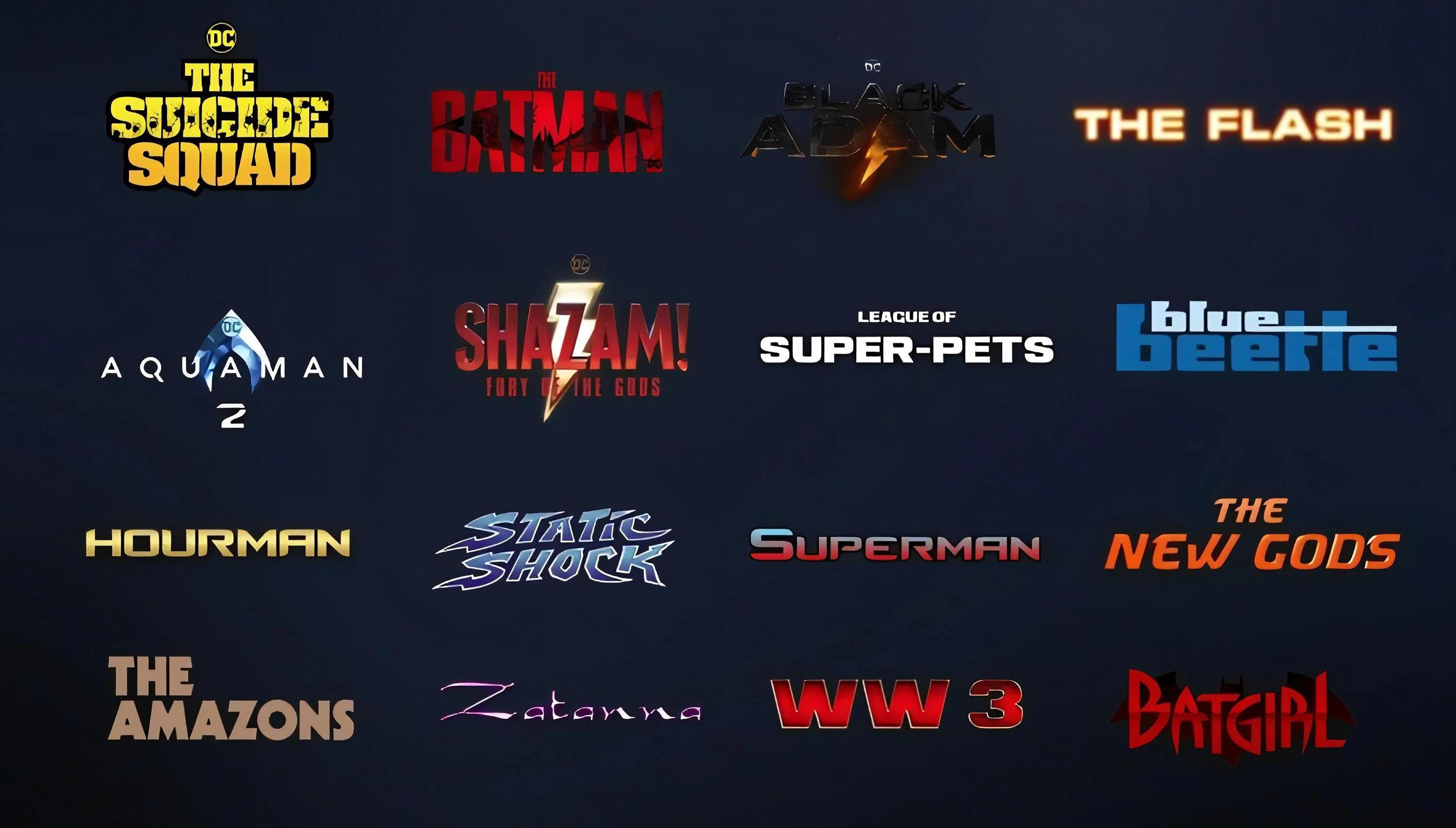3 new DC movies and show releasing in 2022
