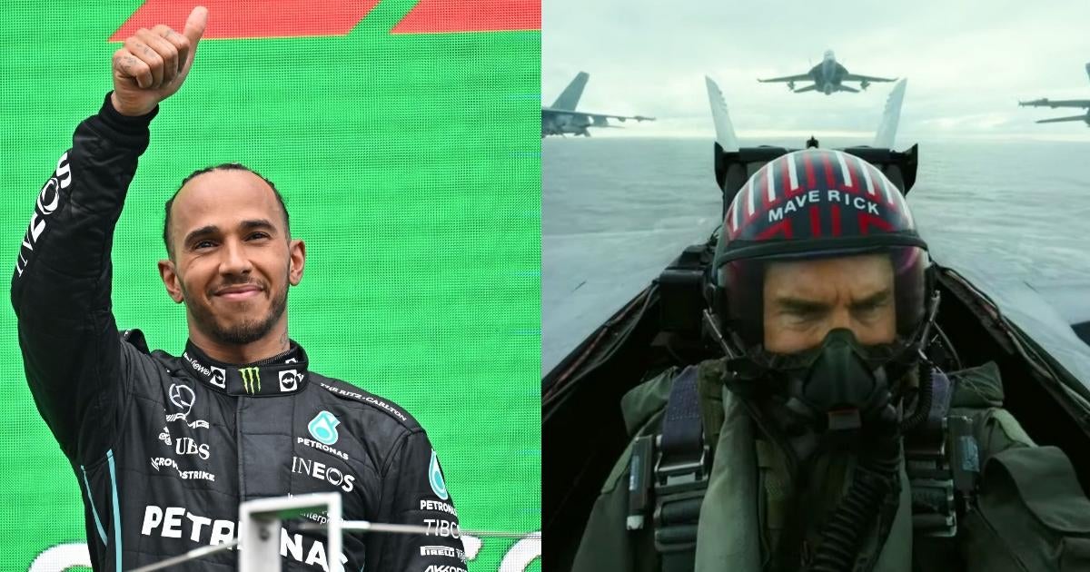 Lewis Hamilton Reveals He Turned Down 'Top Gun Maverick' Fighter Pilot Role