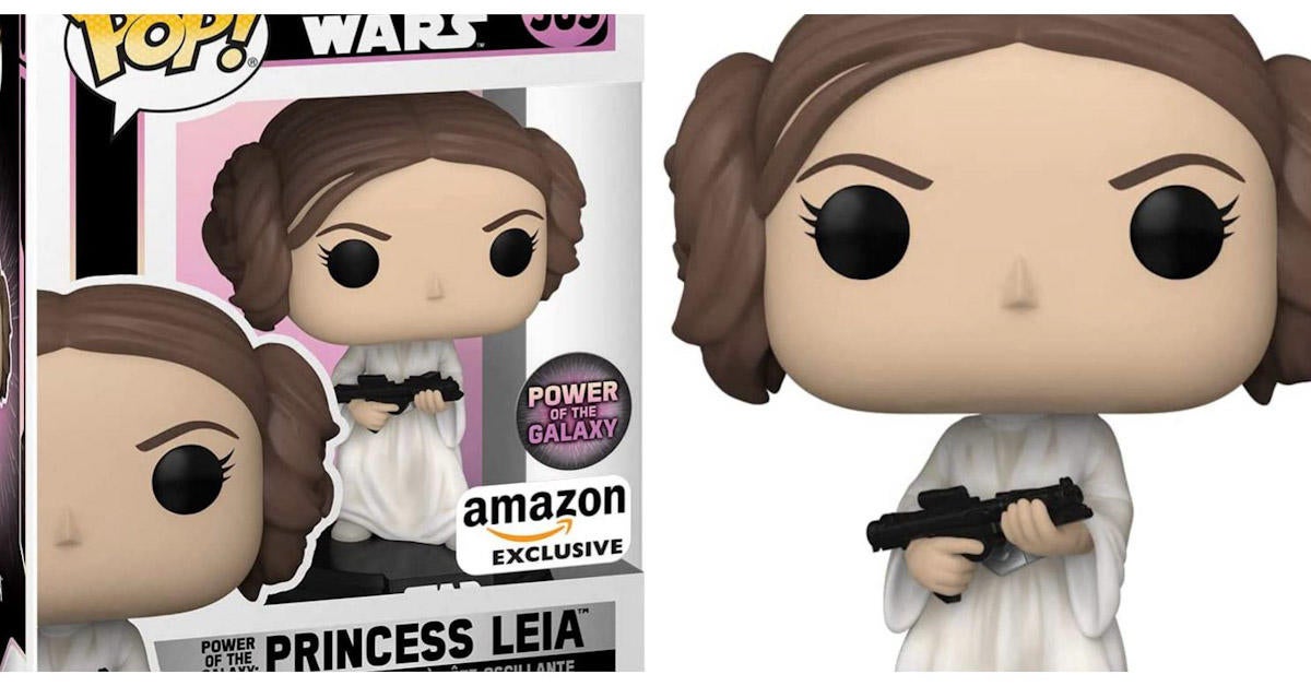 Star Wars Power of the Galaxy Funko Pop Series Adds Princess Leia
