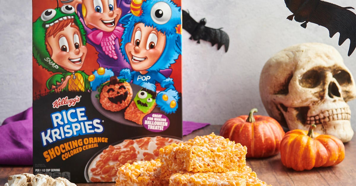 Kellogg's Delivering Orange-Colored Rice Krispies Just in Time for ...
