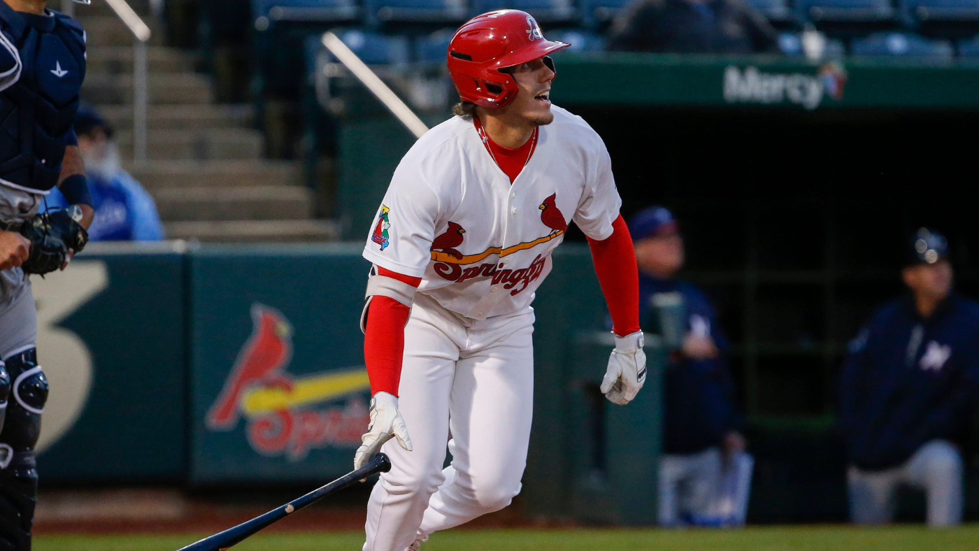 Cardinals prospect Chandler Redmond hits for home run cycle during four-homer, 11-RBI night
