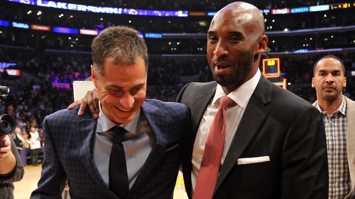 Lakers GM Rob Pelinka recounts visiting Kobe Bryant crash site with Vanessa Bryant