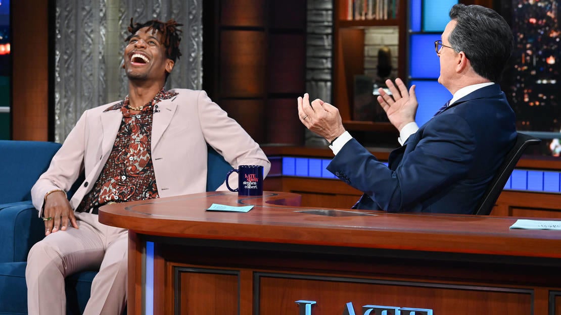 The Late Present With Stephen Colbert Bandleader Jon Batiste Exiting After Seven Seasons