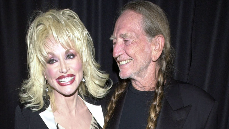 Willie Nelson Smokes Weed on Set of Dolly Parton's Upcoming Christmas Movie