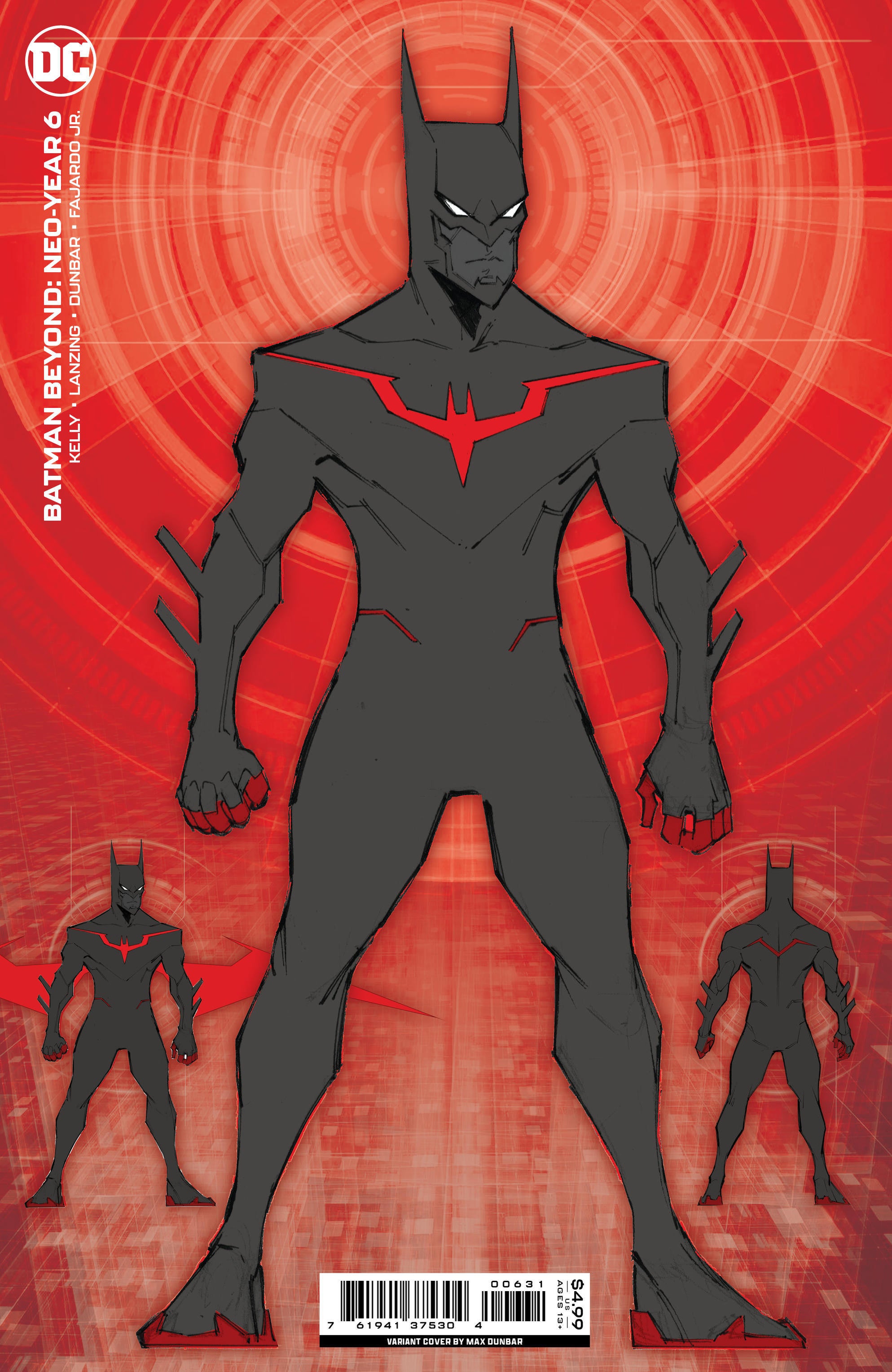 Batman Beyond's New Costume Revealed