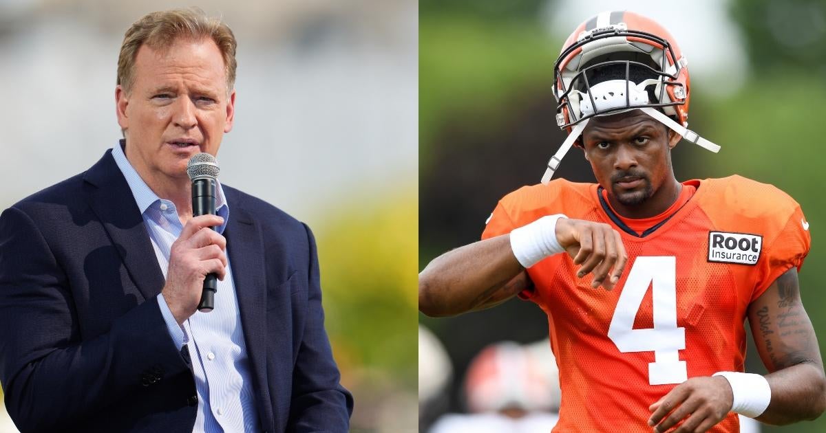 Roger Goodell Calls out Deshaun Watson for 'Egregious' and 'Predatory ...