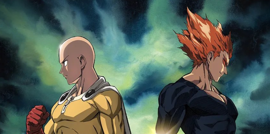 Beautiful Anime key visual of One Punch Man season 3,, Stable Diffusion