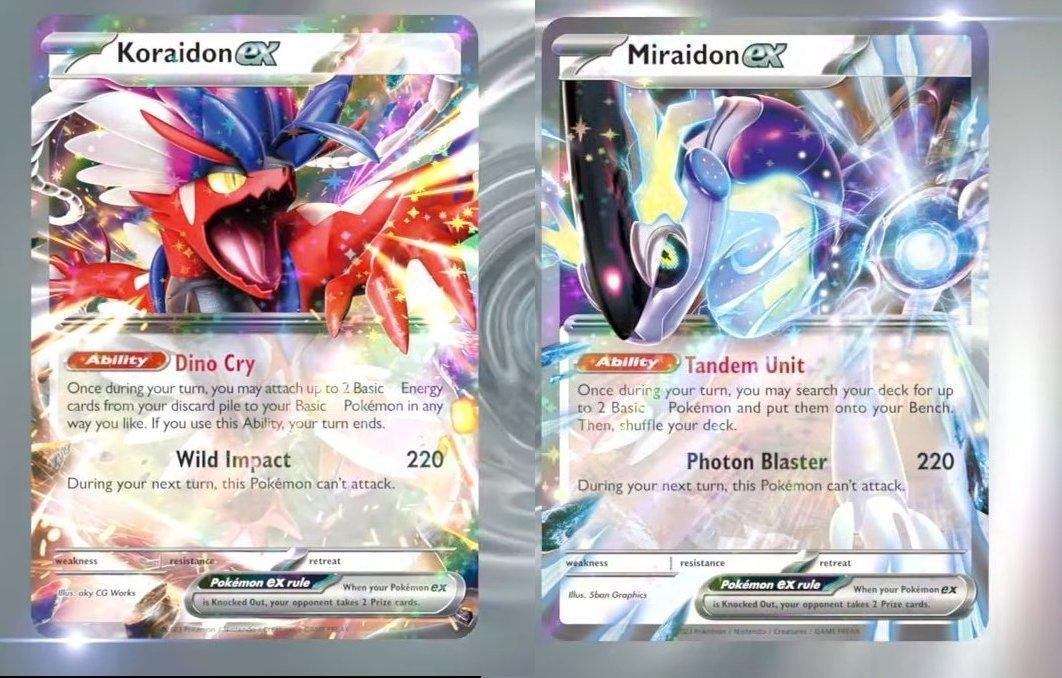 Pokémon TCG unveils new card types for Pokémon Scarlett and Violet