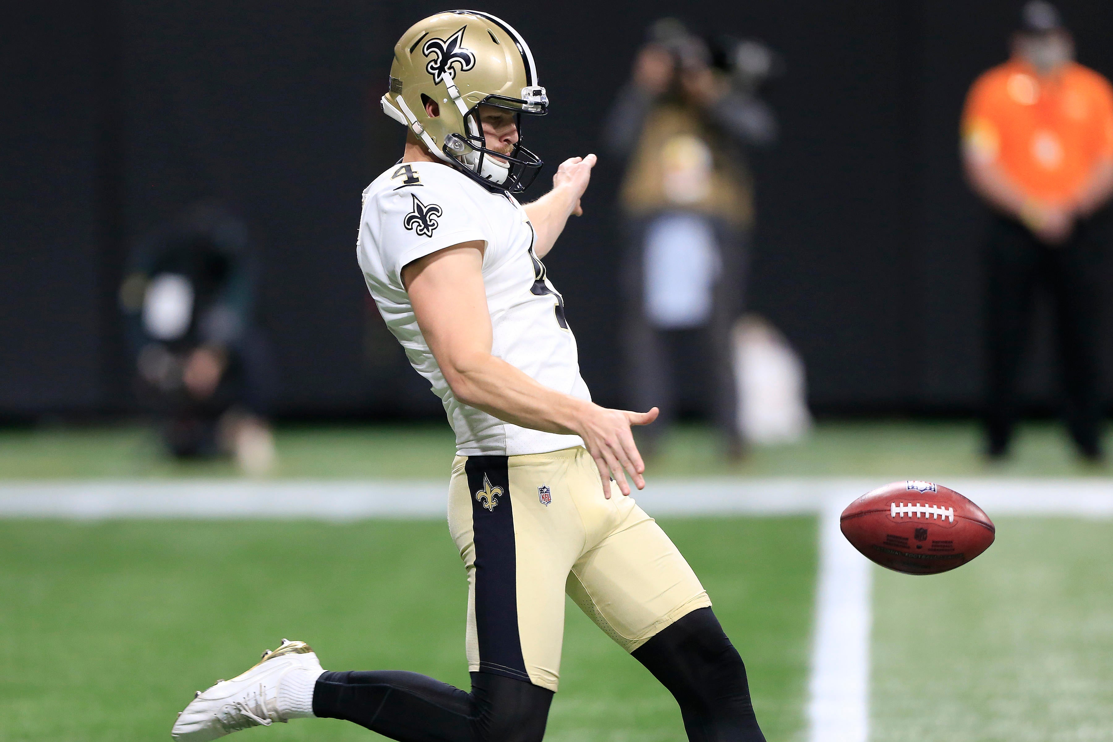 Saints punter hit with 'random' drug test request by NFL after unleashing 81-yarder in preseason win