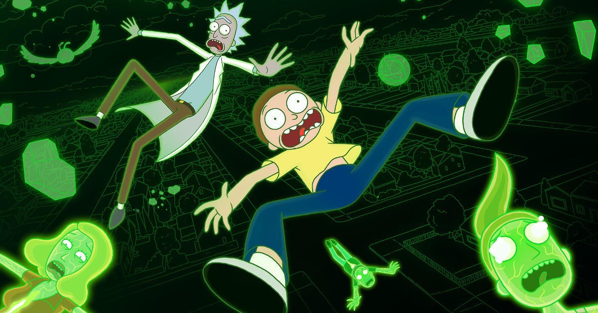 Wallpapers de rick and morty