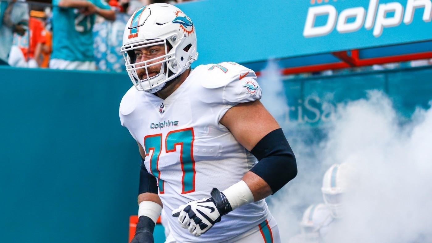 Steelers trade for Jesse Davis: Pittsburgh adds OL help by acquiring former Dolphins starter from Vikings
