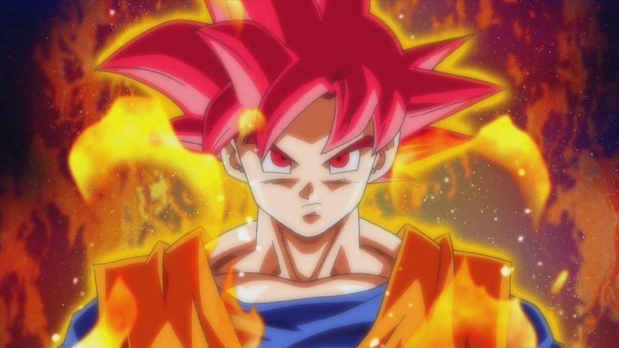 Goku SuperSaiyajin God  Anime dragon ball goku, Anime dragon ball super,  Dragon ball super
