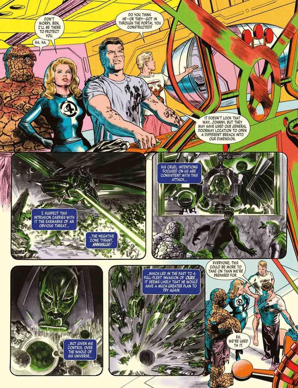 Marvel Artist Alex Ross Debuts First Look At Fantastic Four: Full ...