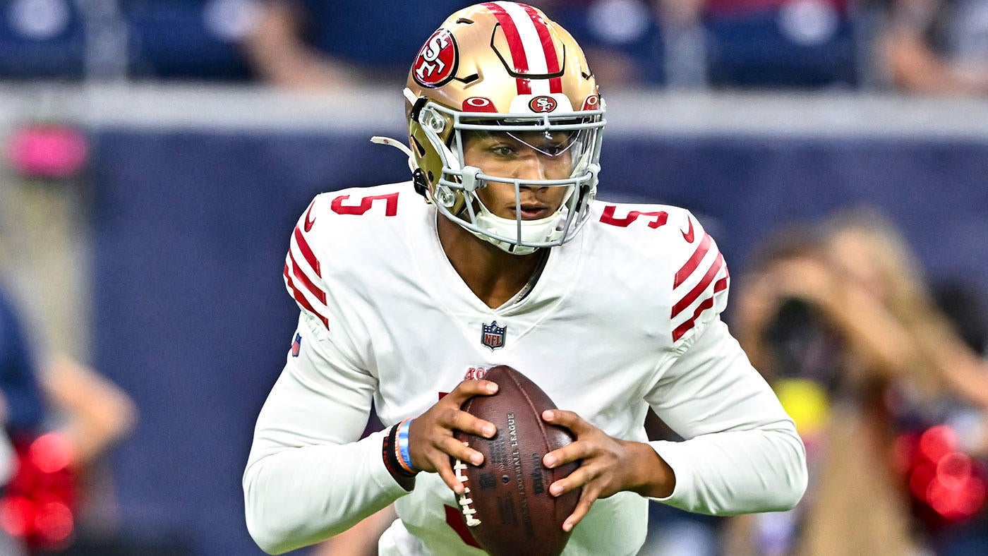John Lynch says 49ers are 'very committed' to Trey Lance despite Jimmy Garoppolo remaining on roster