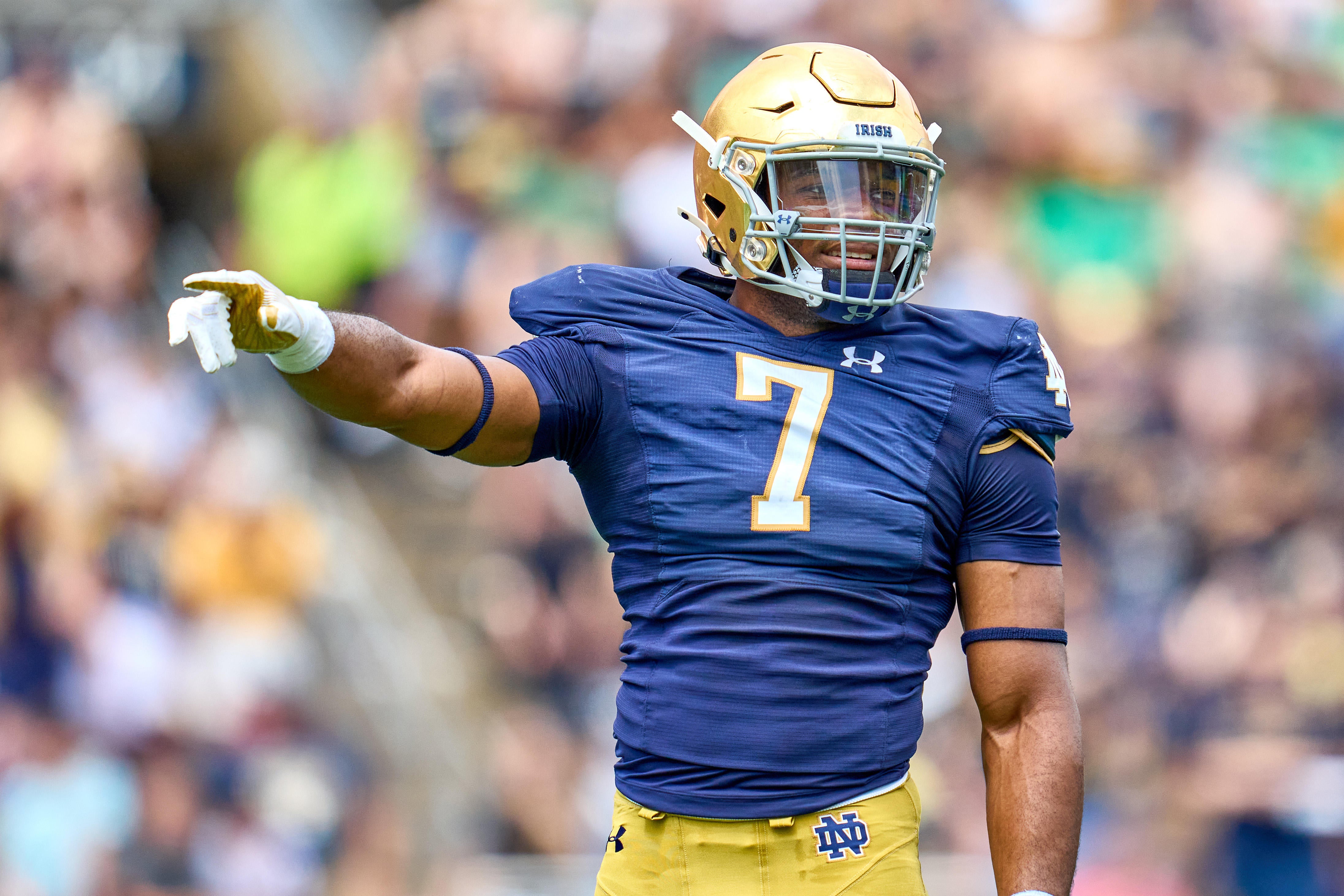 COLLEGE FOOTBALL: APR 23 Notre Dame Spring Game