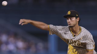 Dodgers clobber Yu Darvish early, win third straight over Padres – Orange  County Register