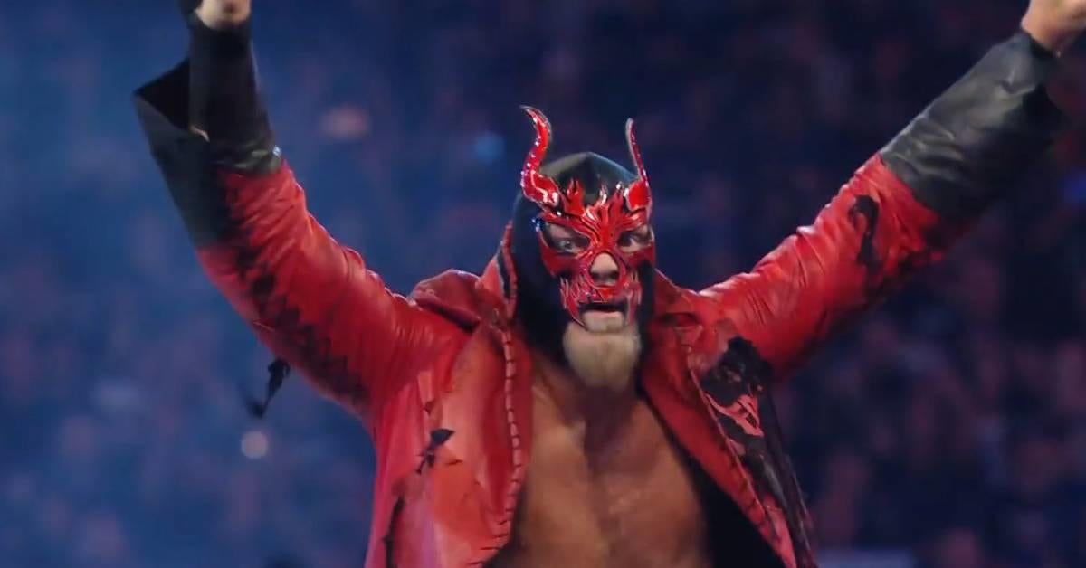 Watch Edge Arrives at Clash at the Castle Wearing His Own Lucha Mask