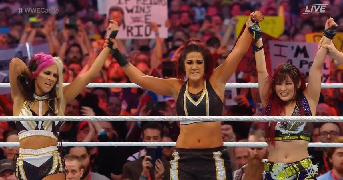Bayley Pins Bianca Belair to Open WWE Clash At The Castle.