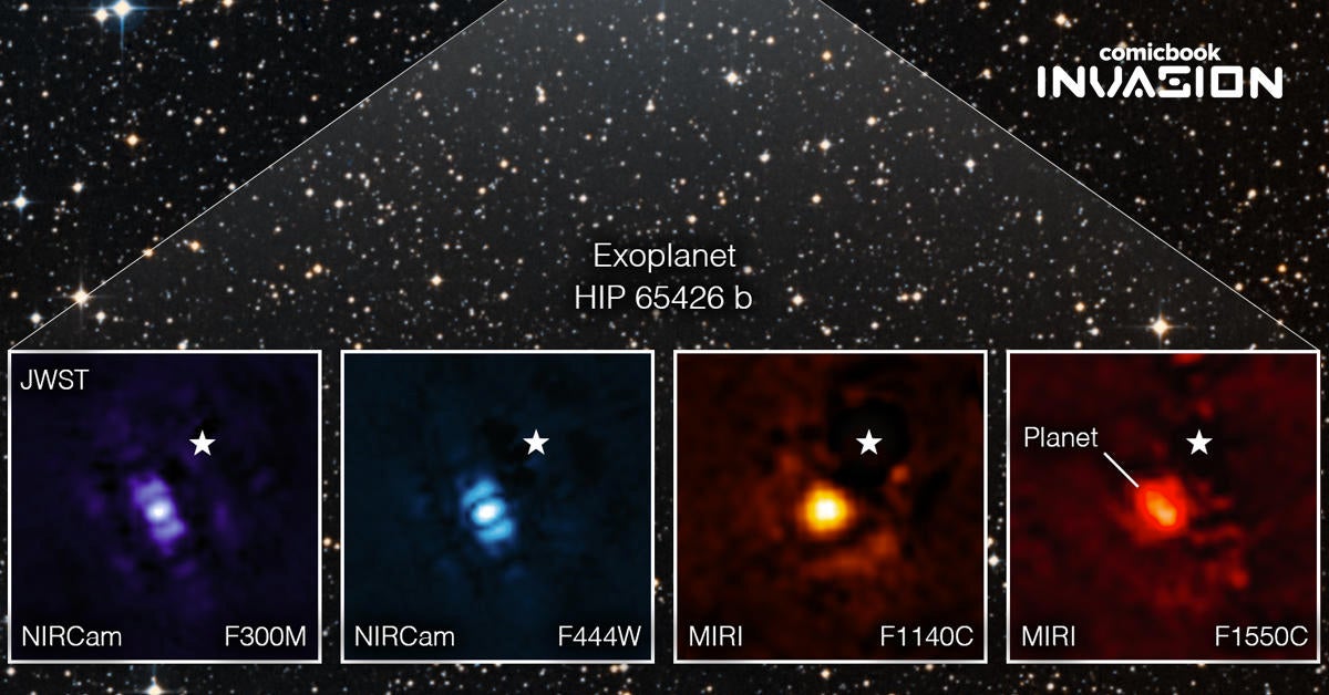 Webb Telescope Captures Its First Direct Image Of An Exoplanet