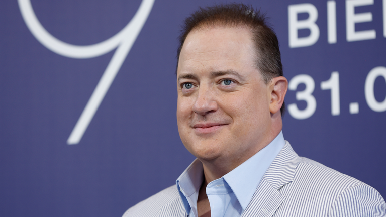 Brendan Fraser Fights Tears During Standing Ovation for 'The Whale' at Venice Film Festival