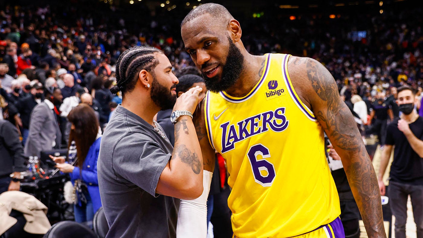 
                        Lakers' LeBron James, rapper Drake sued for $10M over rights to 'Black Ice' hockey documentary, per report
                    