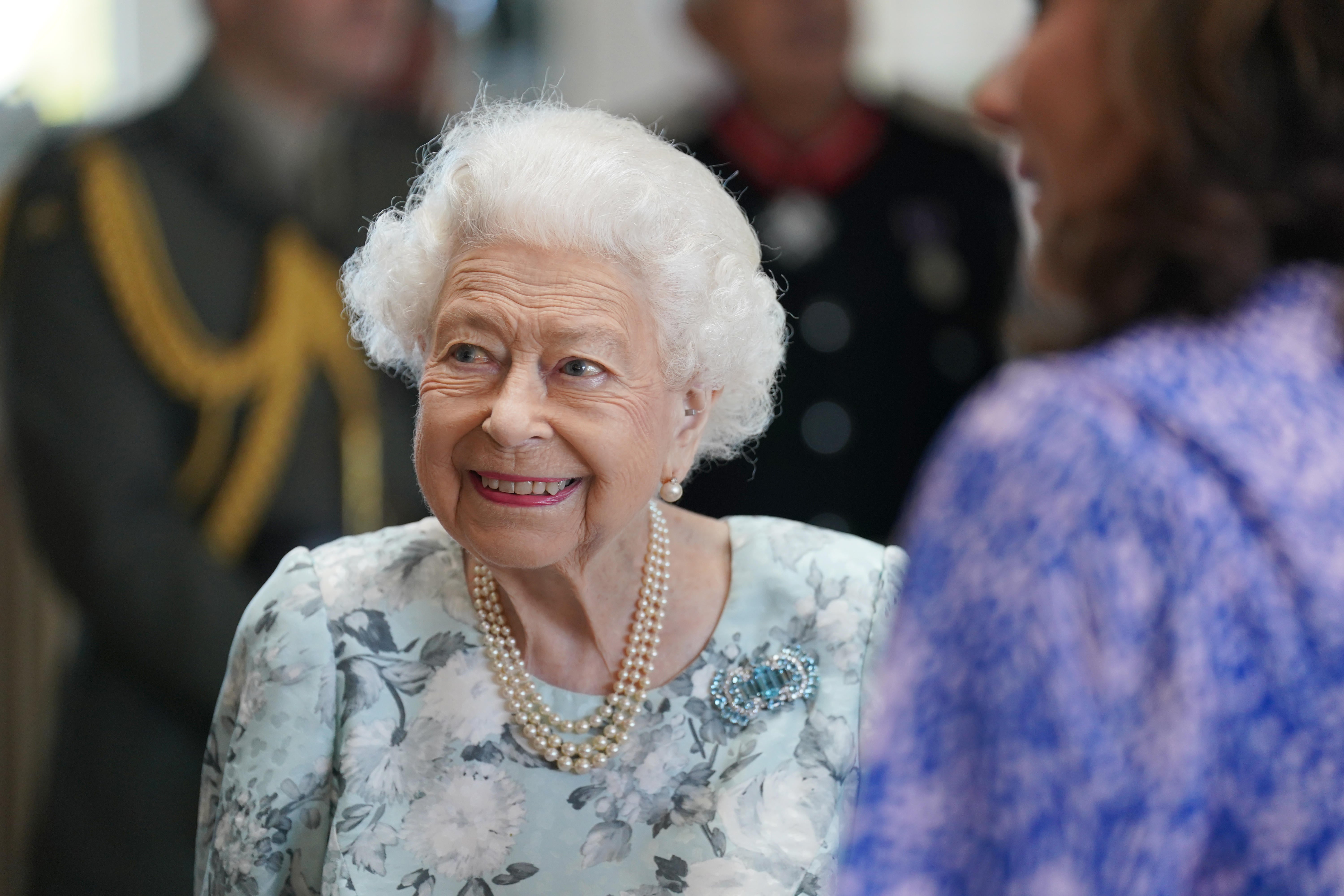 Queen Elizabeth II Visits Thames Hospice