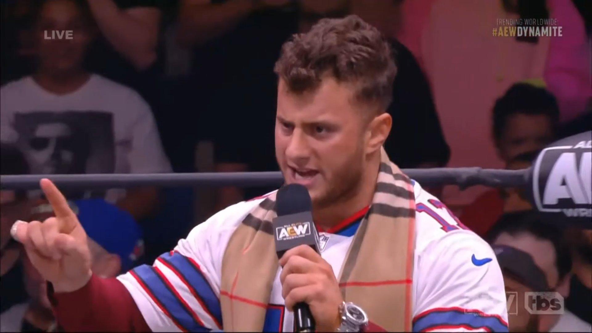 AEW Dynamite: MJF Delivers Anticipated Return Promo