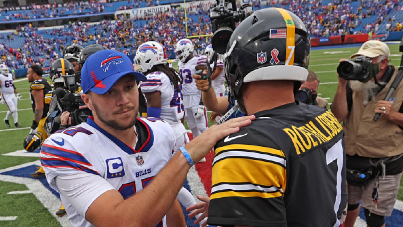Comparisons grow between Josh Allen and Ben Roethlisberger following Bills' Week 1 blowout over Rams