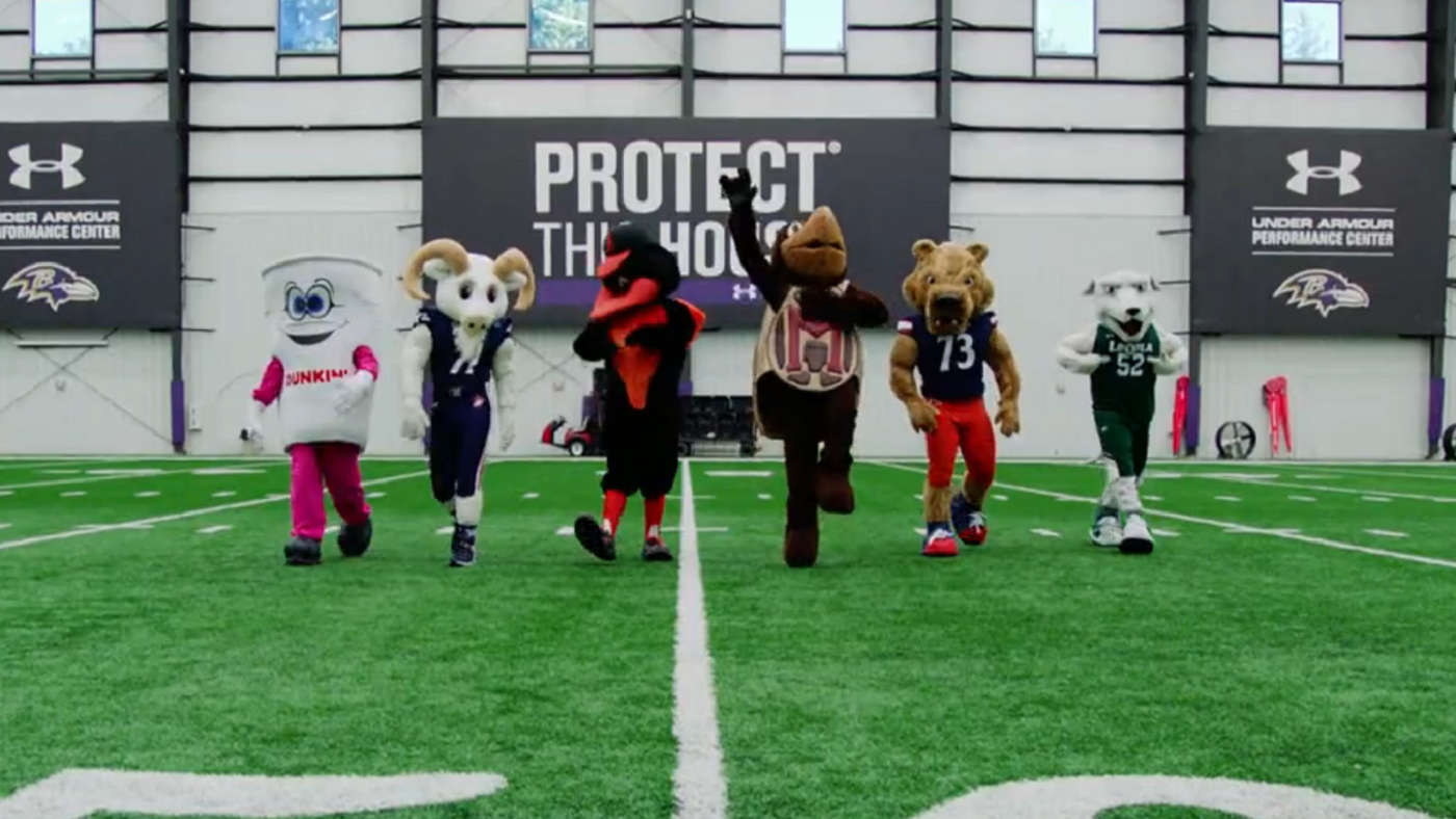WATCH: Ravens host 'tryouts' for a fill-in mascot for 2022 in social media video