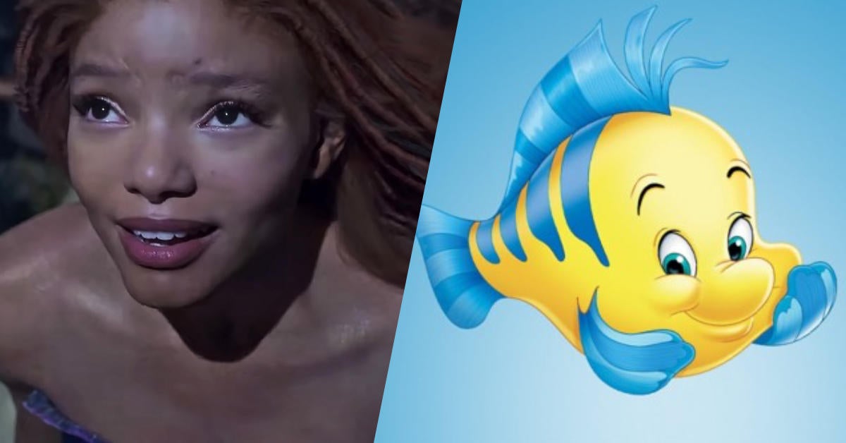 The Little Mermaid Star Defends LiveAction Flounder Design