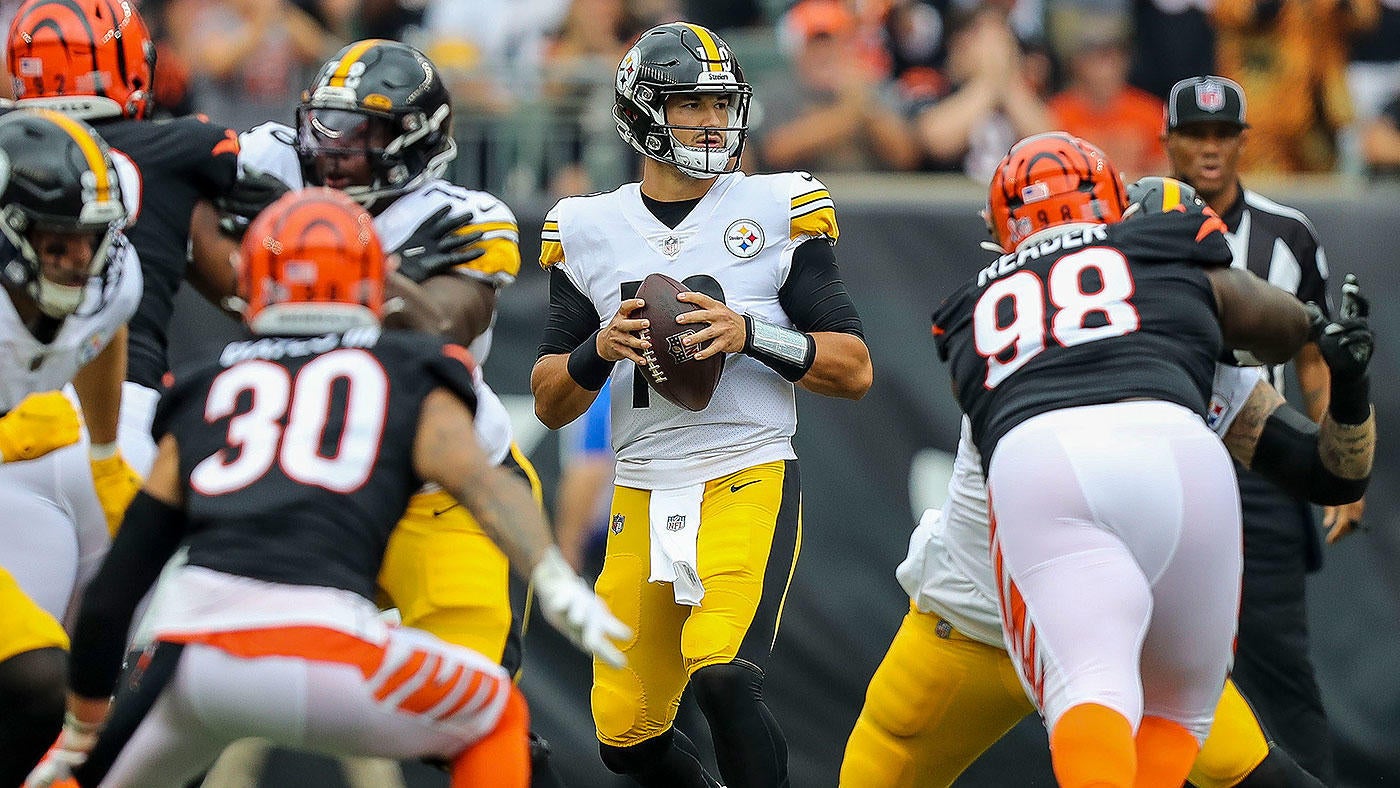 Mitchell Trubisky wants Steelers' offense to have a 'killer' mentality while taking more downfield shots