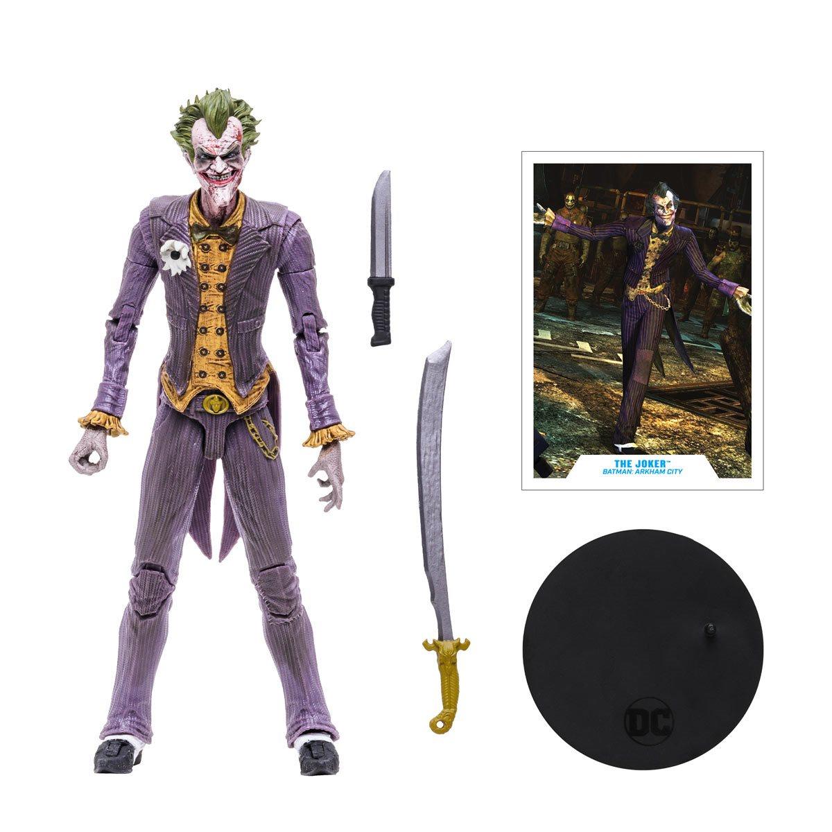 New Batman: Arkham DC Multiverse Figures: The Joker, Red Hood, and Scarecrow