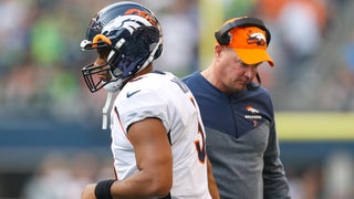 Broncos head coach Nathaniel Hackett on controversial 4th-and-5