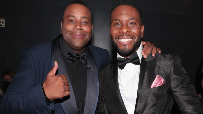 Emmys 2022: Kenan Thompson and Kel Mitchell Have Surprise 'Good Burger' Reunion