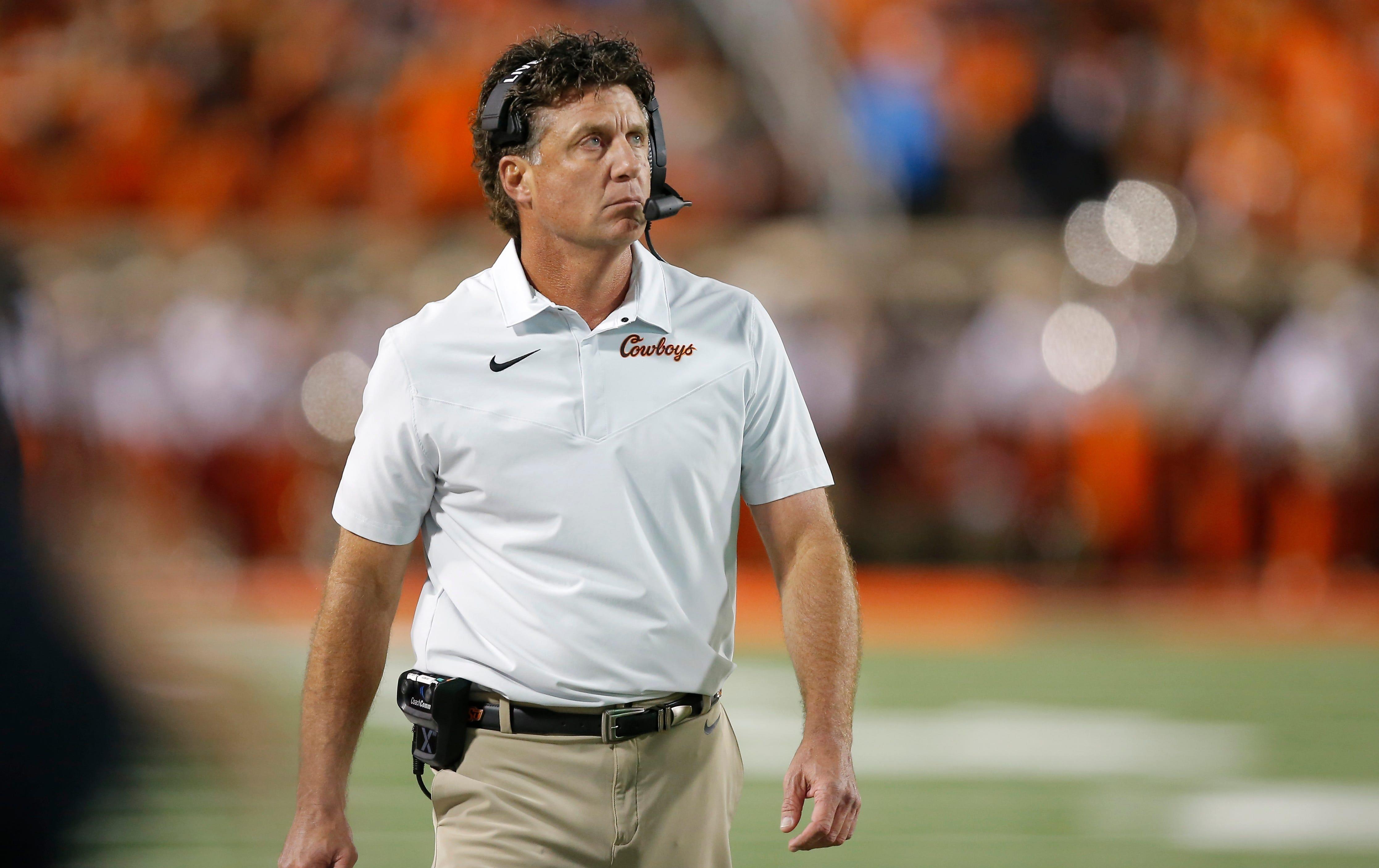 Oklahoma State coach Mike Gundy previews Arkansas-Pine Bluff matchup -  