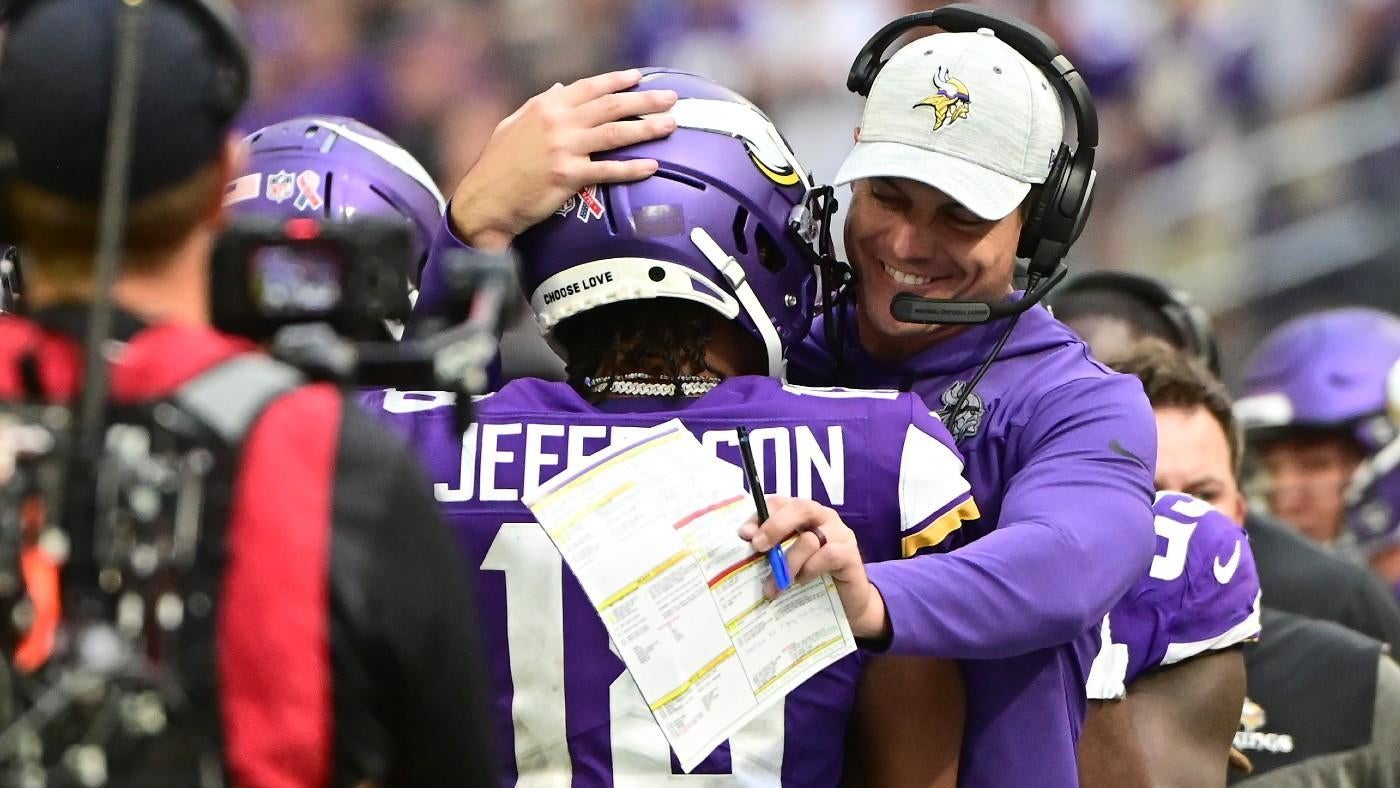 NFL coaches on the rise and decline: Vikings' Kevin O'Connell trending up, Patriots' Bill Belichick sliding