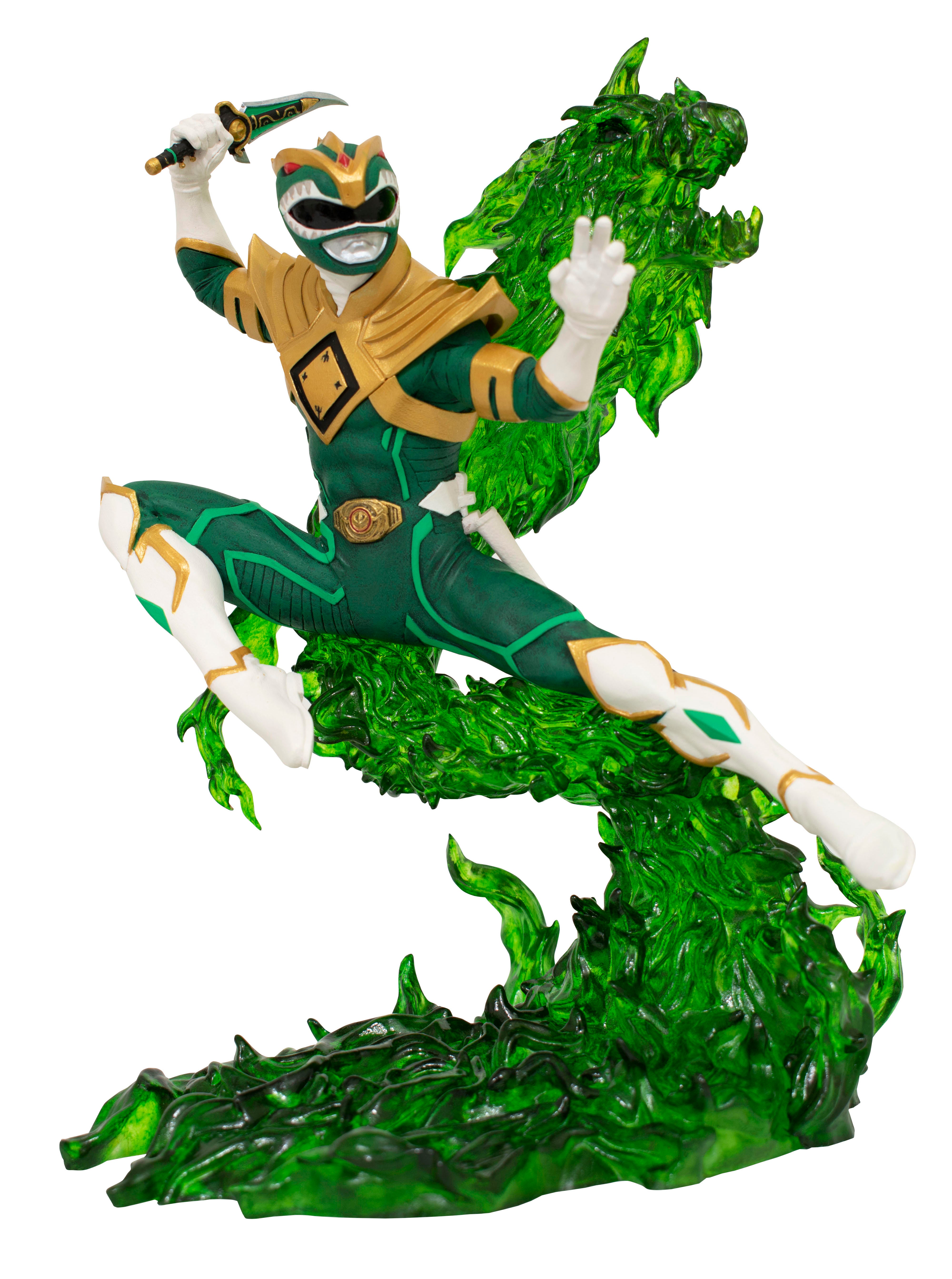 Diamond Select Reveals Power Rangers Statue Featuring The New Green