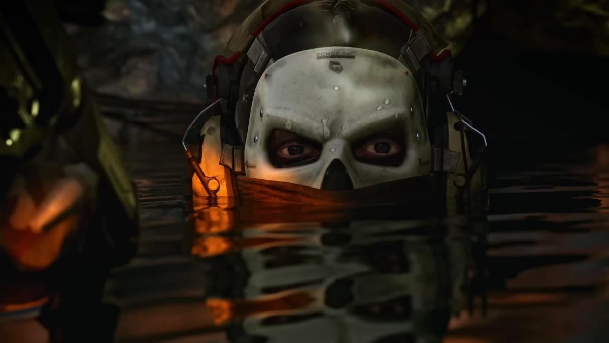 Download Ghost's mask from Call Of Duty: Modern Warfare 2 (2022) for GTA 5