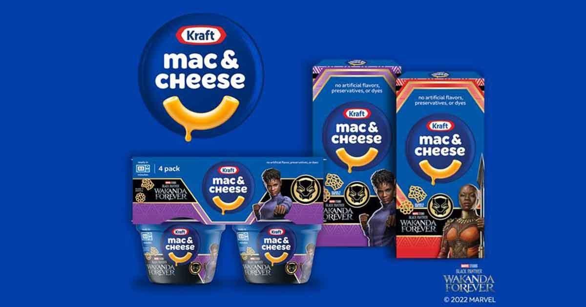 Kraft Mac & Cheese Launches LimitedEdition Black Panther Wakanda