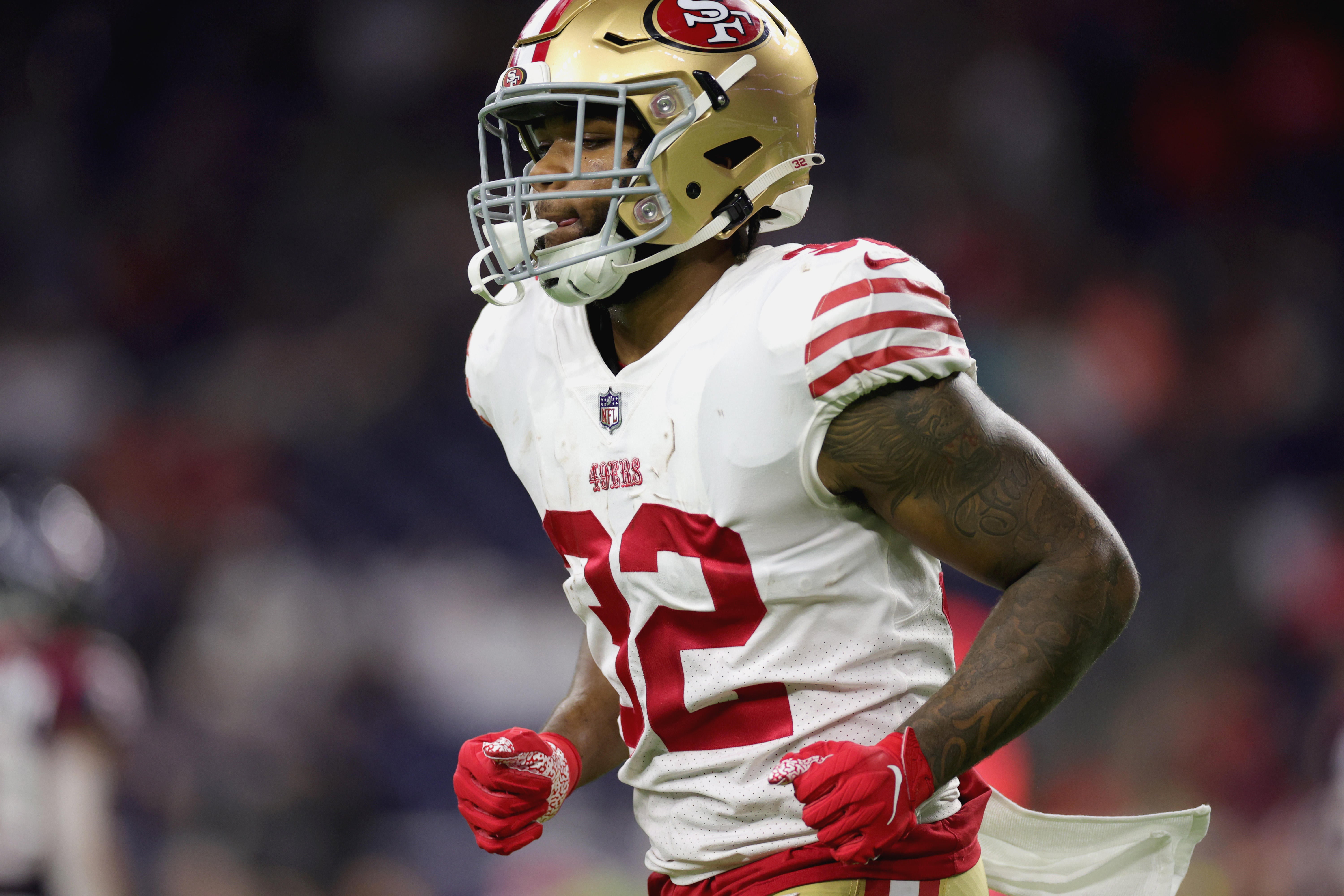 49ers' Tyrion Davis-Price to miss multiple weeks with high-ankle sprain, dealing another blow to team's RBs